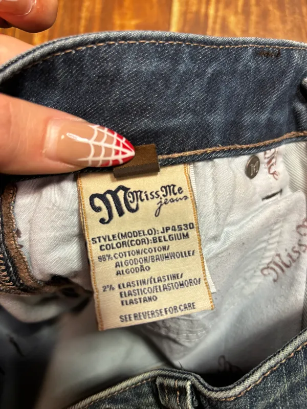 Miss Me Rare Cowhide  Jeans - Image 12