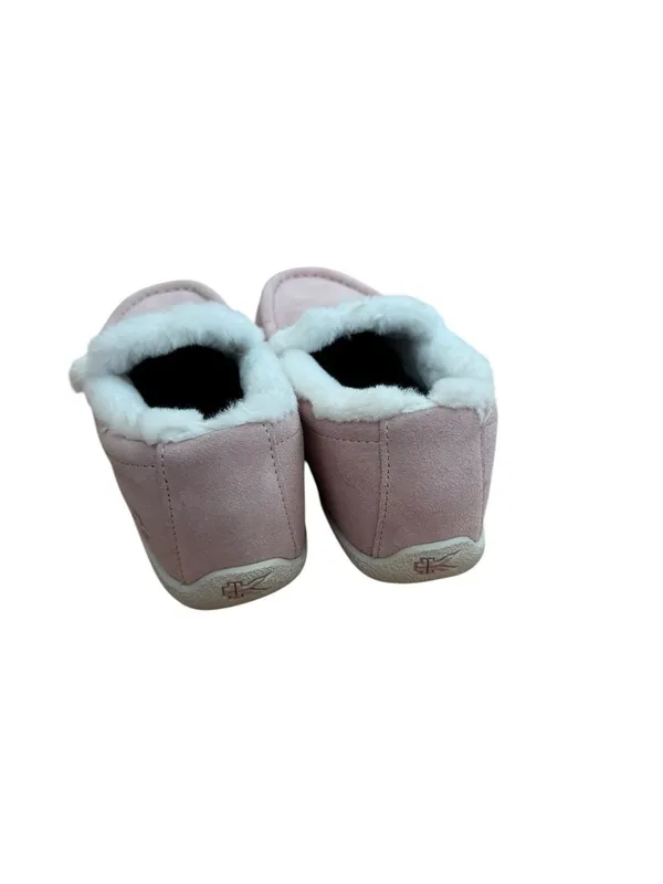 Kuru Loft indoor/outdoor moccasin in Soft pink/vanilla 6.5 - Image 5