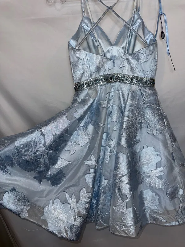 Clarisse Blue Dress Homecoming - Image 8