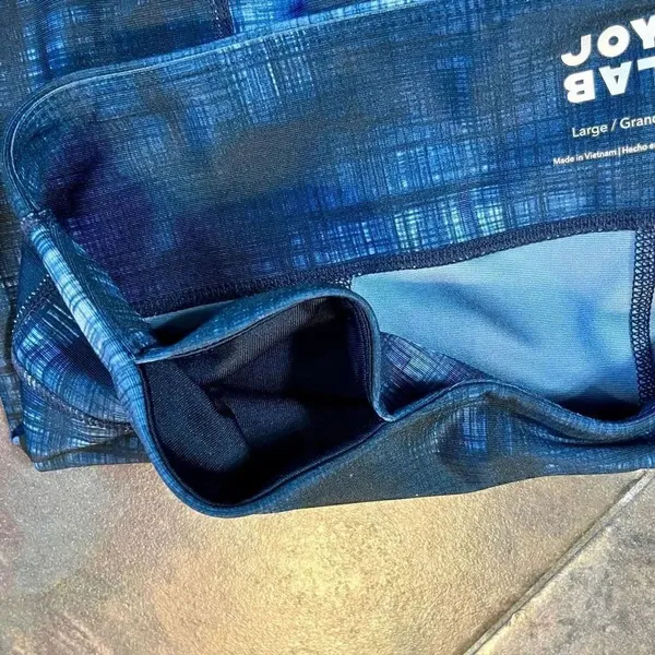 Joy Lab Women’s Blue Athletic Yoga Leggings Large - Image 9