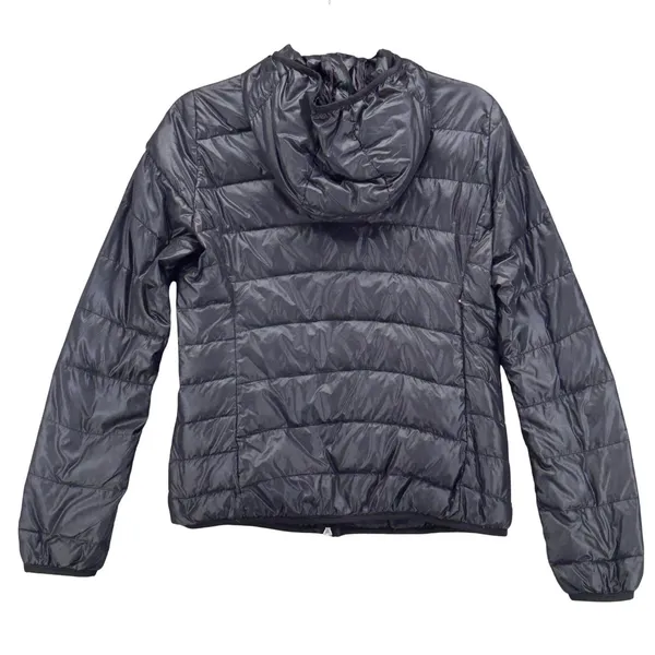 Women Quilted Down Puffer‎ Jacket Black Small - Image 2