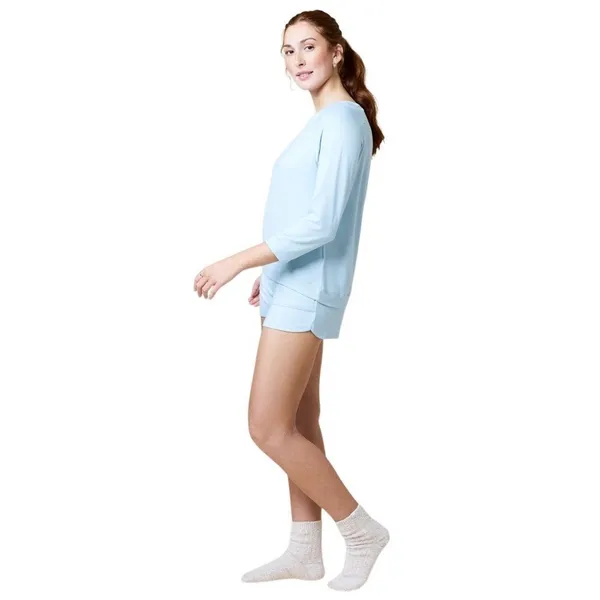 Soffe NWT Dream Boat Neck Top and Short PJ Set Small - Image 2