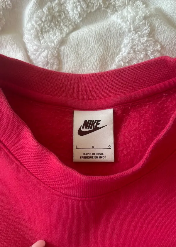 Hot Pink Nike Crewneck - Image 2