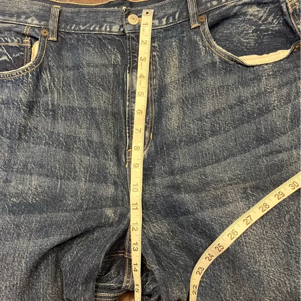 American Eagle Relaxed Mom Jean High Rise 18 Regular Momcore Classic Denim Women - Image 15