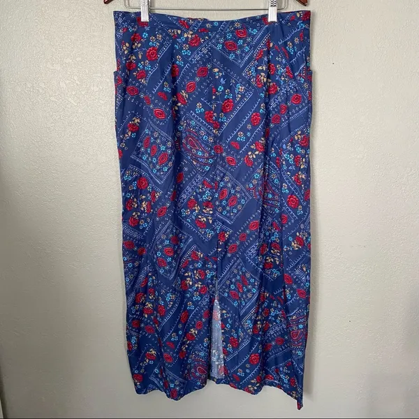 Vintage Liz Claiborne Crazy Horse Midi Skirt - Image 3
