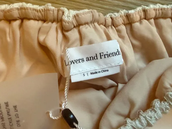 Lovers + Friends Ivory Lace Tiered Top and Skirt - Image 8