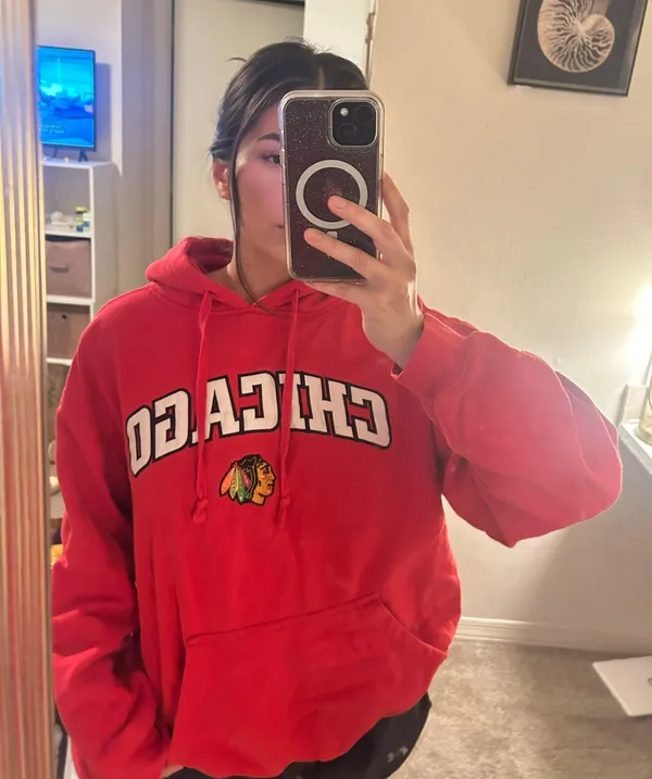 Chicago Hoodie Black - Image 3