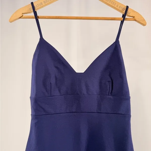 NWT Lulus Don't Tell 'Em Bodycon Midi Dress in Navy‎ Blue Size Small - Image 5