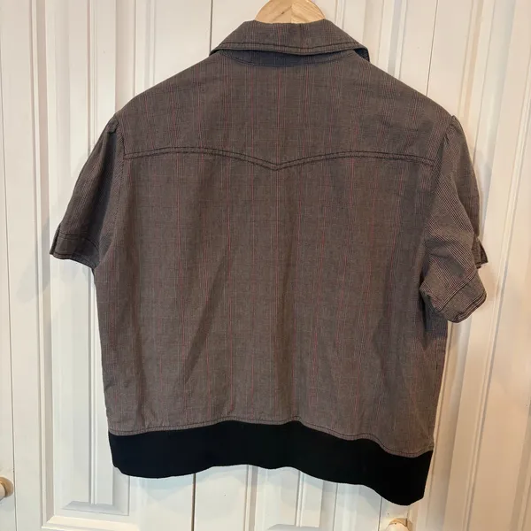 Maurices Black And White Short Sleve Jacket Size XL‎ - Image 2