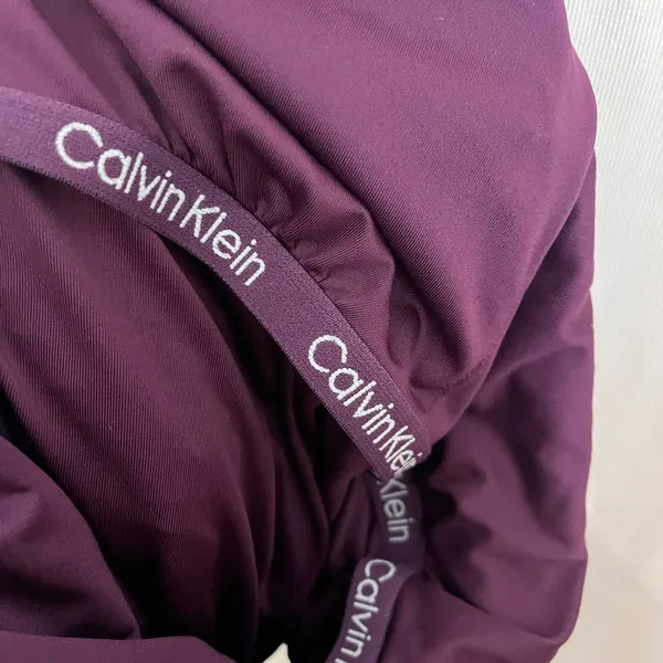 Calvin Klein Purple One-Piece Swimsuit - Image 8