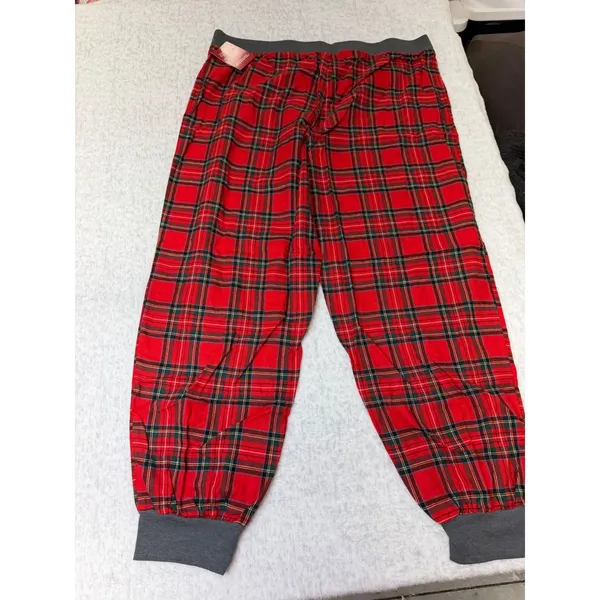 Wondershop Target Red Plaid Holiday Pajama Pants XL NWT Jogger‎ Sleepwear Womens - Image 6