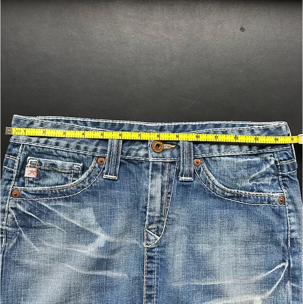 Vintage Big Star Denim Mini Skirt - Image 2