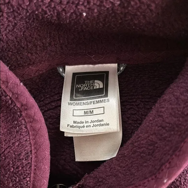 The North Face Purple Fleece Jacket - Image 6