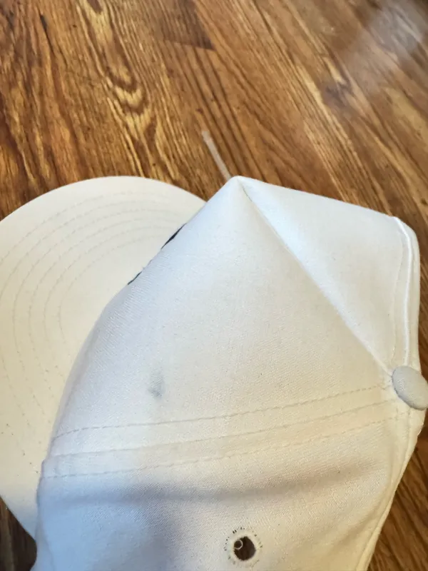 Vintage Hat White - Image 3