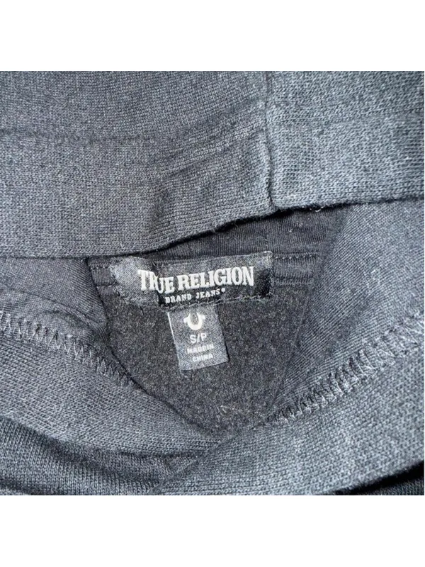 True Religion True Relaxed Boyfriend Hoodie - Size S - Image 4