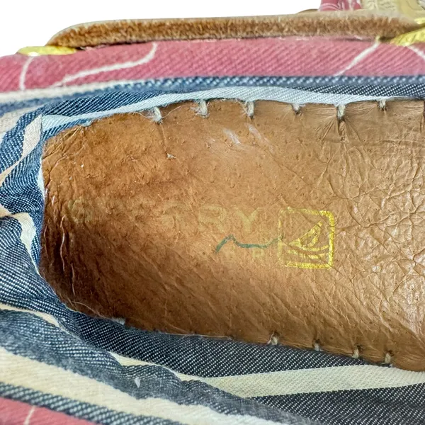Sperry Topsider Katama Whale‎ Print Slip on Espadrille Flats Women's Size 8 - Image 11