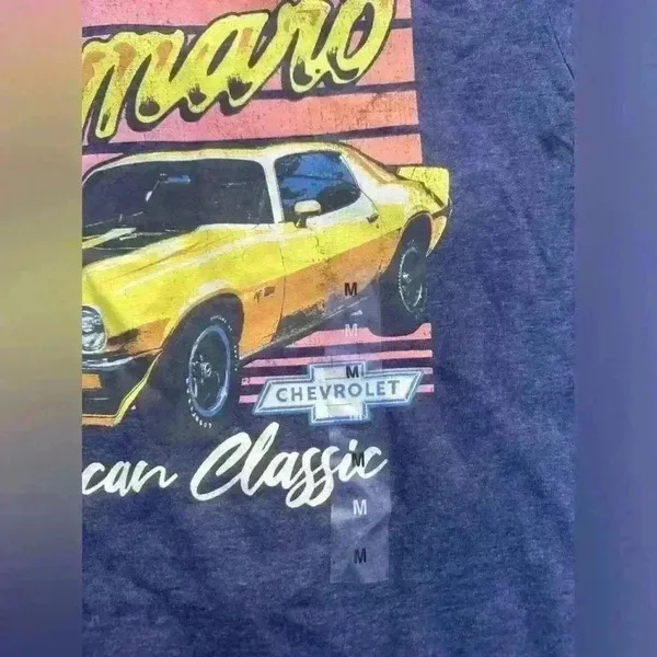 GM Chevy Camaro T shirt, new, size M - Image 2