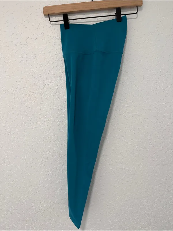 P’tula Teal High-Waist Danielle Luxe Leggings Size XS - Image 10