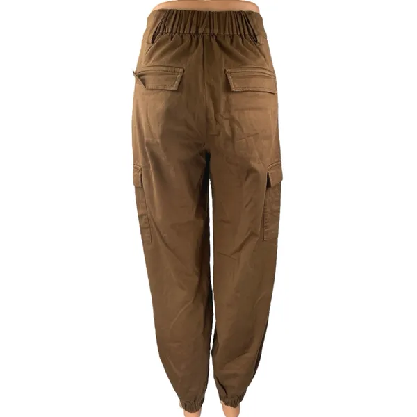 Urban Outfitters BDG Women's Brown Barrel Carrot High Rise Cargo Pants Size XS - Image 3