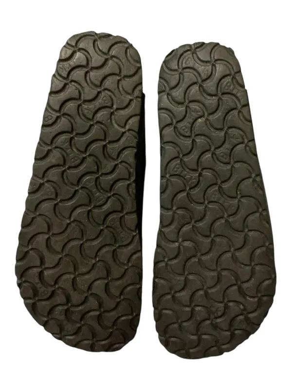 Vintage Birki's by Birkenstock Navy Blue Suede Leather Clogs - Size EU 38 / US Women's 7 (M5) - Image 6