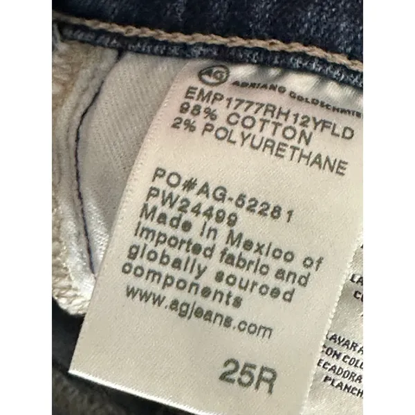 Adriano Goldschmied Jeans Women 25 Blue Farrah Skinny Ankle Medium Wash‎ Denim - Image 8