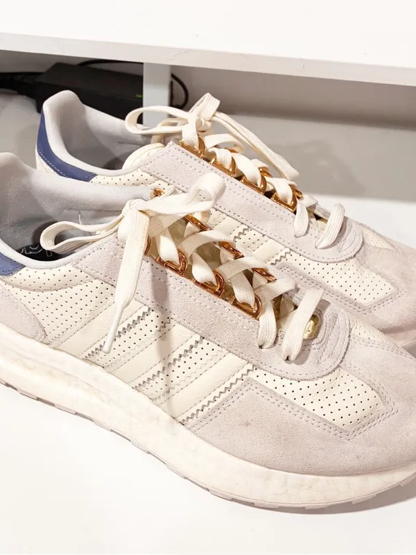 Adidas Originals Retropy E5 Off White Bliss Run Sneaker Shoe Size 8 - Image 3