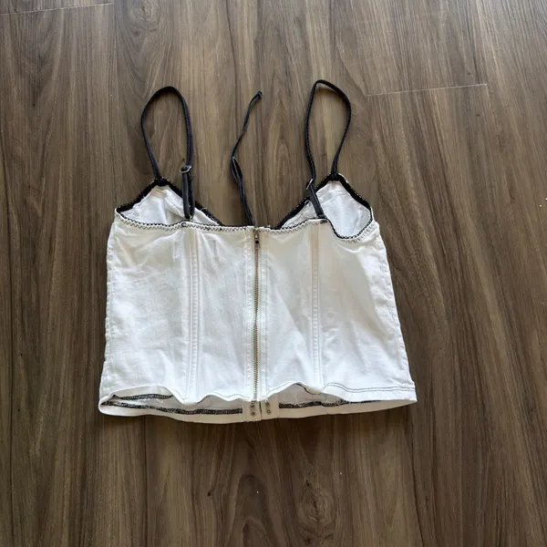White Fox Corset Top - Image 3
