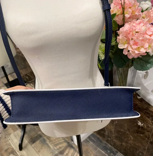 Denim Crossbody Handbag Purse - Image 4
