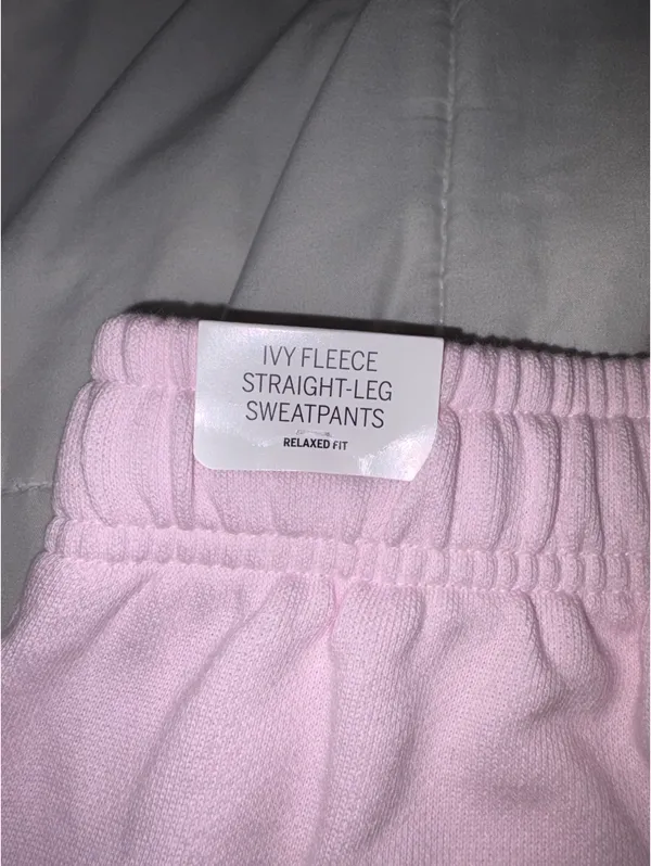 Victoria's Secret Pink Straight Leg Sweatpants - Image 2