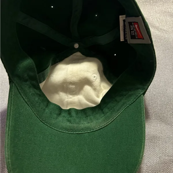 Nike Michigan State University Spartans Green and White Women's Cap - Image 4