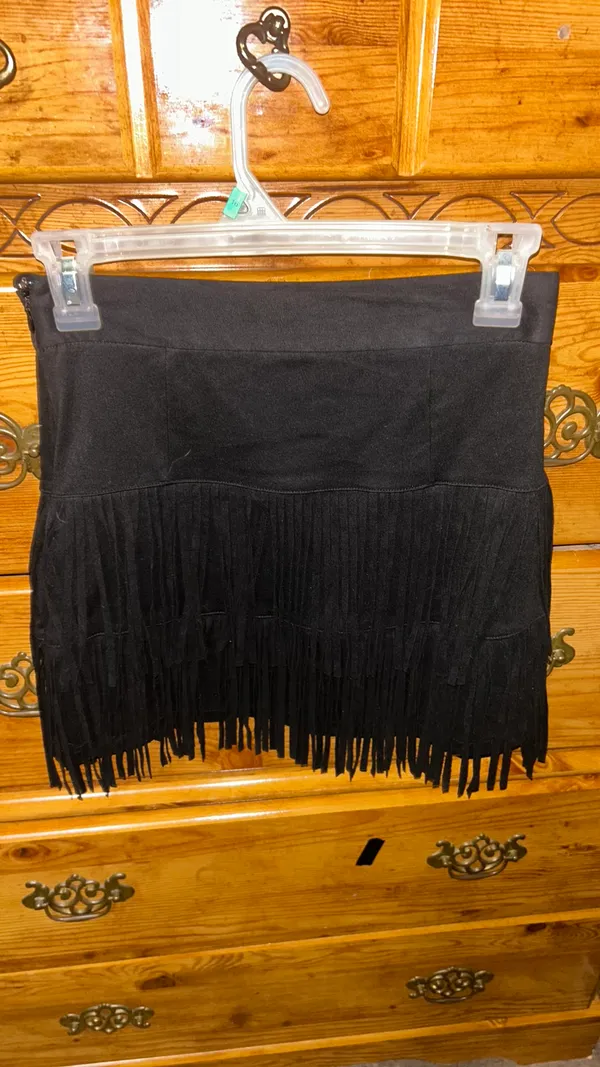 Altar'd State Farah Fringe Skirt - Image 4
