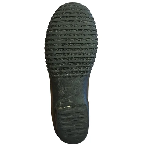 Loeffler Randall Hatley Duck Boot Black Leather Size‎ 8 GUC - Image 6
