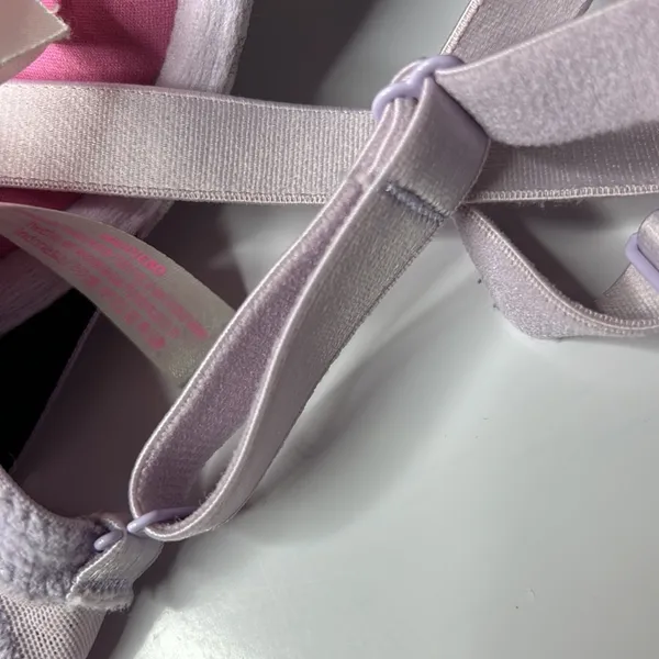 PINK Victoria's Secret PUSH UP everywhere push up/wear bra 36DD lilac pink color - Image 9