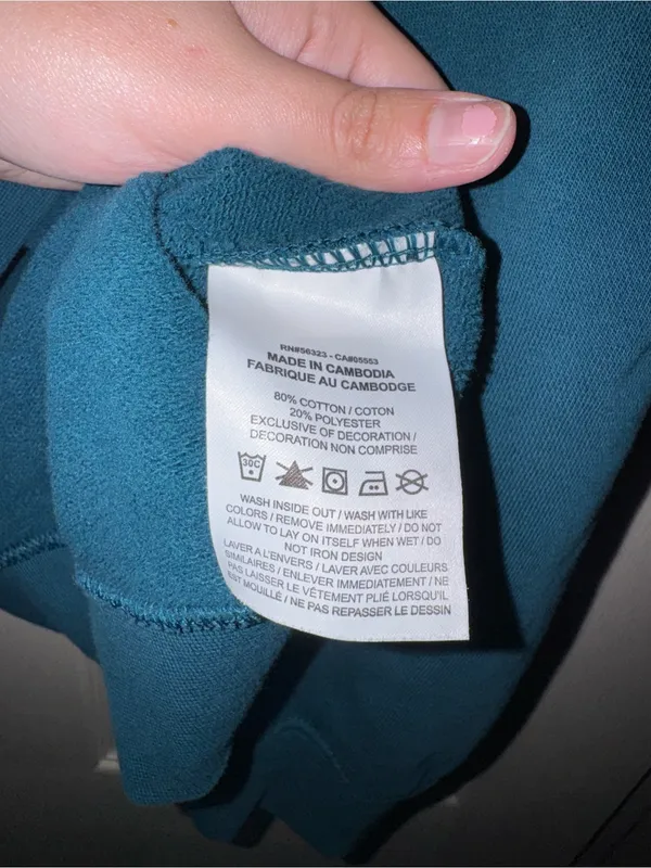 Nike Teal Half-Zip Fleece Jacket - Image 4