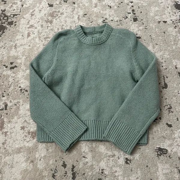 Abercrombie & Fitch Madeline Textural Sweater Size XXS in Green - Image 2