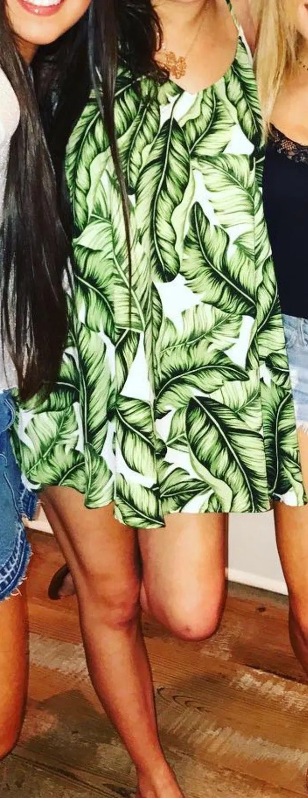 Palm Shift Dress - Image 5