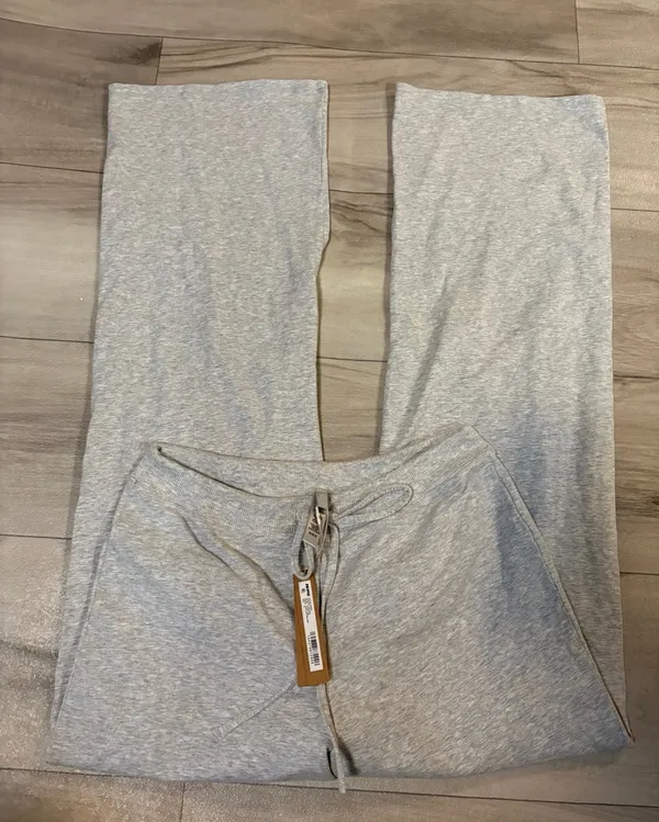 Skims cotton jersey straight leg pant - Image 2
