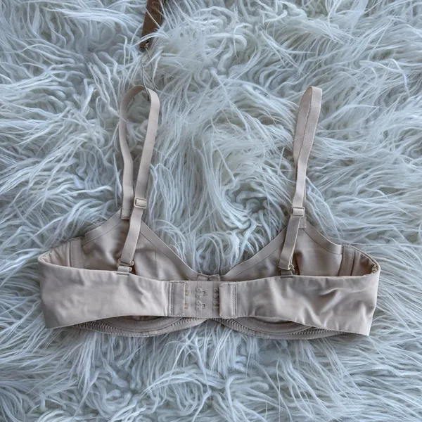 Skims Fits Everybody Unlined Demi Bra Sand Size 34A - Image 5