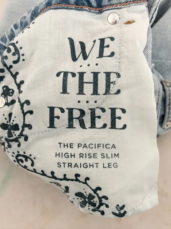 Free People We The Free Pacifica Straight-Leg Jeans - Image 5
