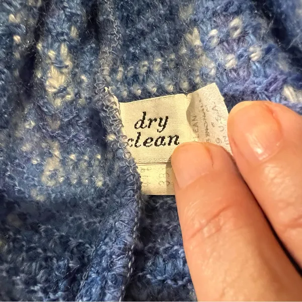 Pendleton Country Sophisticates Wool Blend Blue Plaid Cardigan Sweater size S - Image 10