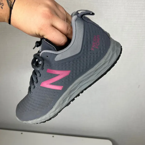 New Balance Fresh Foam 806 Industrial Grey Pink Work Shoes WID806G1 Women 8 - Image 3