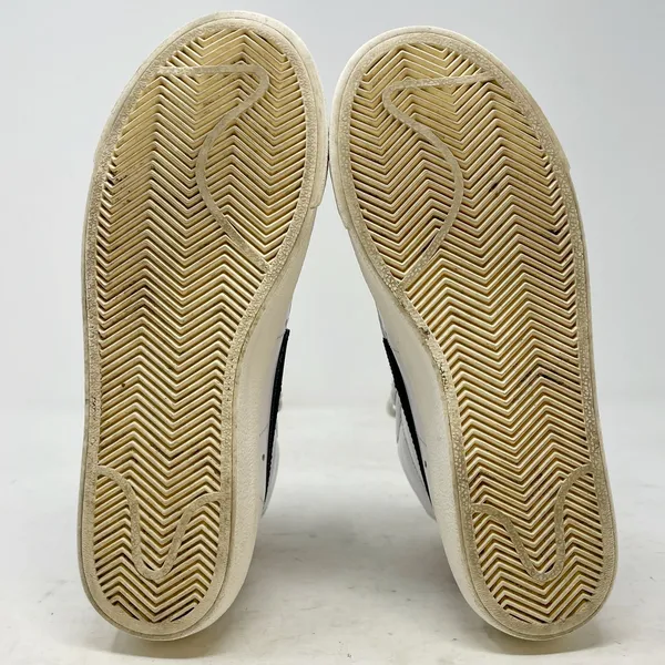 Nike Blazer Mid Womens Size 5.5 Sneakers White Black - Image 8