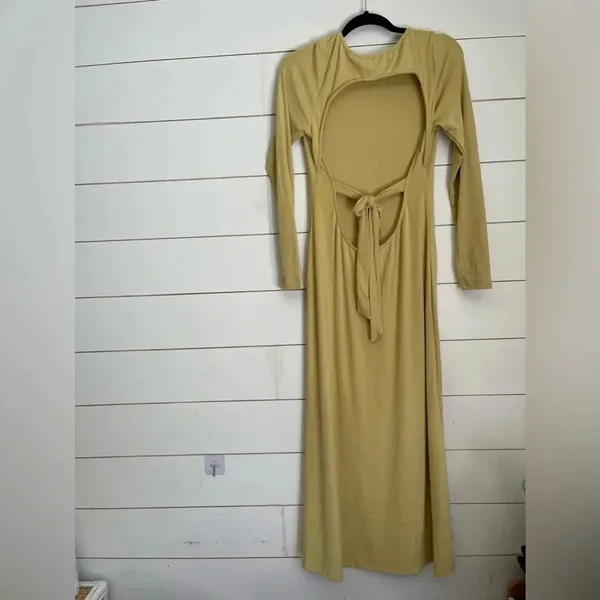 NWOT free people beach Aubre Open-Back Essential Maxi dress - Image 6