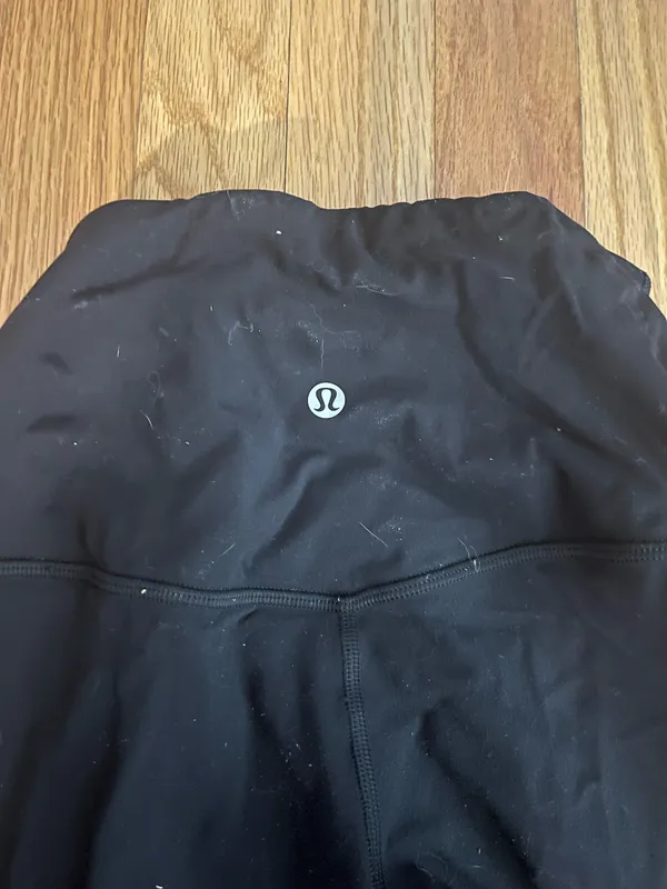 Black Lululemon Bootcut Leggings - Image 3