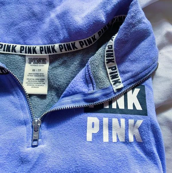 Victoria's Secret Pink Quarter Zip - Image 3