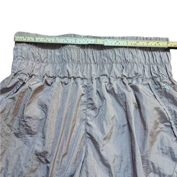 Free People FP Movement The Way Home Shorts Sz XL Shimmery Lavender High Waist‎ - Image 8