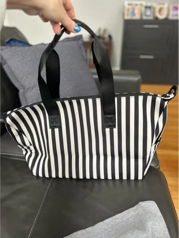 Alice + Olivia Striped Duffel Bag by Stacey Bendet - Image 2