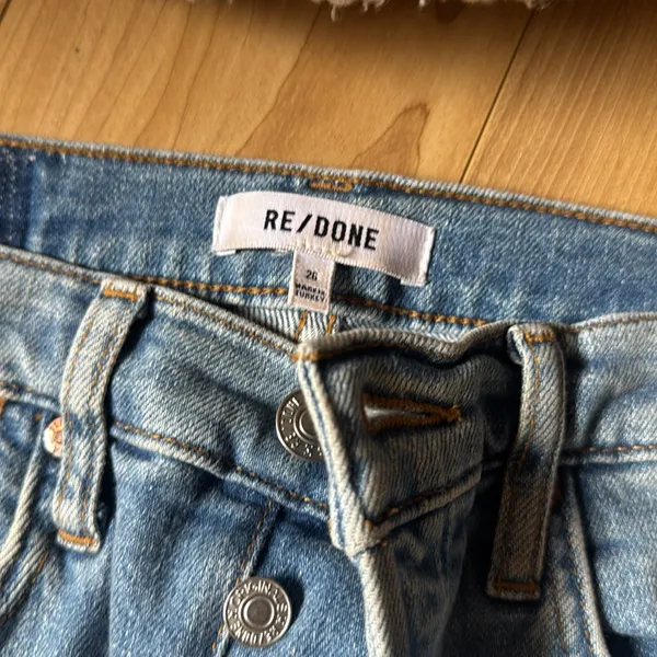 Re/Done Classic Light Blue Denim - Image 2