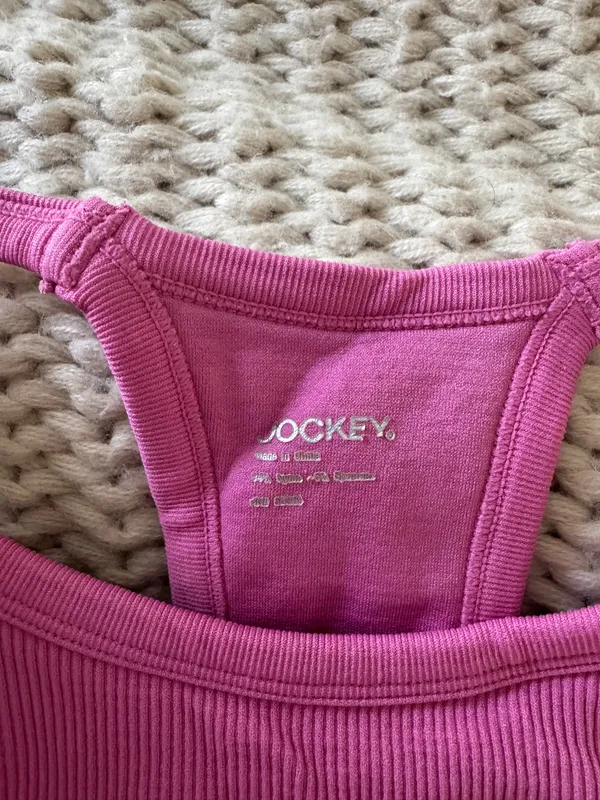 Jockey Pink athletic top - Image 3