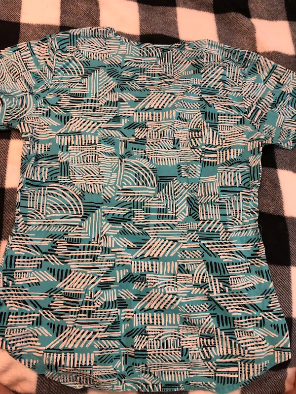 Scrub Top Blue Size XS - Image 2
